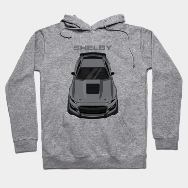 Ford Mustang Shelby GT500 2020-2021 - Magnetic Grey Hoodie by V8social